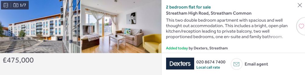 rightmove advert that doesn’t say if the property is a leasehold or freehold